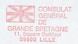 Meter Cover France 2002 Great Britain - Consulate - Unclassified