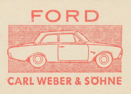 Meter Cut Germany 1964 Car - Ford - Coches