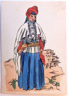 CPA Illustrateur / Collection Artistique "JHA" - Types De L'Afrique Du Nord - N° 20. Femme Berbère De L'Aurès En Costume - Autres & Non Classés