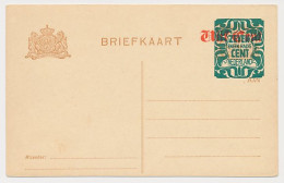 Briefkaart G. 176 A I - A Van KAART Gehavend - Interi Postali