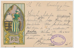 Firma Briefkaart Hengelo 1923 - Manufactures Royales De Corsets  - Ohne Zuordnung