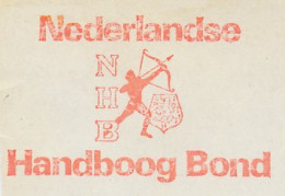 Meter Cut Netherlands 1983 Archery - Archer - Other & Unclassified