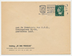 Envelop Amsterdam 1946 - Oorlogspleegkinderen - Ohne Zuordnung