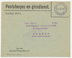 Machinestempel Postgiro Kantoor Den Haag 1929 ( Front ) - Ohne Zuordnung