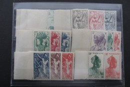 GUADELOUPE N°197 à 213 NEUF** TTB COTE 43 EUROS  VOIR SCANS - Unused Stamps