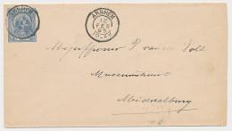 Envelop G. 5 C Arnhem - Middelburg 1895 - Postwaardestukken