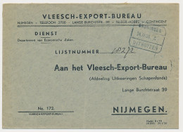 Treinblokstempel : Groningen - Uithuizen C 1935 - Ohne Zuordnung