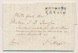 ZUTPHEN FRANCO - S Gravenhage 1821 - ...-1852 Prephilately