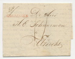 Groningen - Utrecht 1824 - ...-1852 Prephilately