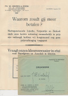Envelop / Drukwerk Aalsmeer 1931 - Lak- En Vernisfabriek - Ohne Zuordnung