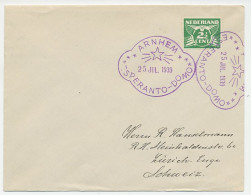Cover / Postmark Netherlands 1939 Esperanto Domo Arnhem  - Esperánto