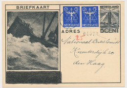 Briefkaart G. 234 Rotterdam - S Gravenhage 1933 ( Bundelnummer ) - Interi Postali