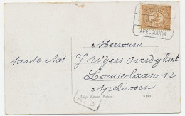 Treinblokstempel : Arnhem - Apeldoorn IV 1921 - Ohne Zuordnung