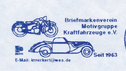 Meter Cover Germany 2001 Motorcycle - Car - Motorbikes