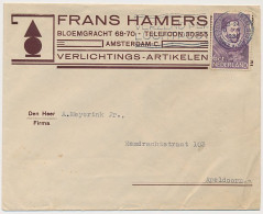 Firma Envelop Amsterdam 1933 - Verlichtings Artikelen - Ohne Zuordnung