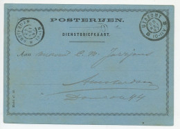 Dienst Posterijen Utrecht 1897 - Drukwerk Bevattende Schrift - Non Classés