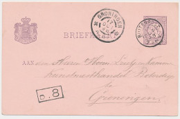 Kooten - Kleinrondstempel Buitenpost 1898 - Non Classés