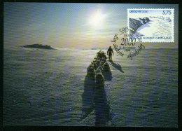 Mk Greenland Maximum Card 1999 MiNr 343 | New Millennium. Ice Cap #max-0063 - Maximumkaarten