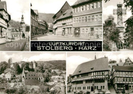 72941148 Stolberg Harz Rittergasse Saigerturm Markt Josephshoehe Rathaus  Stolbe - Stolberg (Harz)