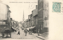 D9121 Villefranche Sur Saône Rue Nationale - Villefranche-sur-Saone