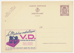 Publibel - Postal Stationery Belgium 1948 Mattress - Bed - Elephant - Sin Clasificación