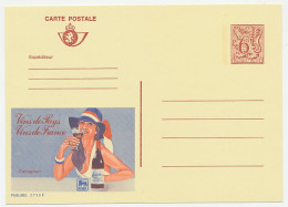 Publibel - Postal Stationery Belgium 1978 Wine - Vini E Alcolici