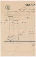 Vrachtbrief Staats Spoorwegen Nijmegen - Den Haag 1910 - Zonder Classificatie