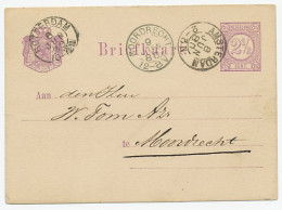 Kleinrondstempel Moordrecht 1880 ( Aankomst ) - Unclassified