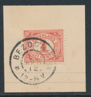 Grootrondstempel Bezooijen 1912 - Marcophilie