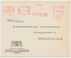 Meter Cover Netherlands 1935 Electric Stove - Electric Cooking - Utrecht - Unclassified