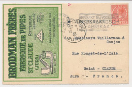 Firma Briefkaart Rotterdam - Pijpenfabriek  - Unclassified
