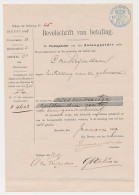 Fiscaal Stempel - Bevelschrift Inlaagpolder 1884 + Nota - Fiscaux