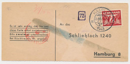 Haarlem - Hamburg Duitsland 1943 - Liebesgabenpaket - Unclassified