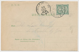 Briefkaart Roosendaal Station 1908 - B.S.B - Stations Boekhandel - Non Classés
