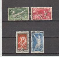 1924 N°183 à 186 Jeux Olympiques De Paris Oblitérés - Used Stamps