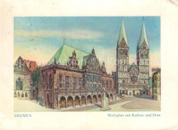 72940486 Bremen Marktplatz Rathaus Dom  Arbergen - Bremen