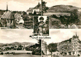 72940419 Loebau Sachsen Krankenhaus Loebauer Berg Aussichtsturm  Loebau - Löbau