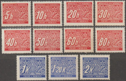 001/ Pof. DL 1-11 - Unused Stamps