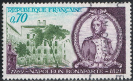 FRANCE : N° 1610 Oblitéré (Bicentenaire De La Naissance De Napoléon Bonaparte) - PRIX FIXE - - Oblitérés