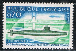 FRANCE : N° 1615 ** (Sous-marin "Le Redoutable") - PRIX FIXE - - Unused Stamps