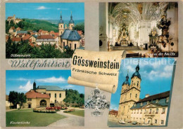 72940059 Goessweinstein Klosterkirche Basilika Wallfahrtsort Fraenkische Schweiz - Andere & Zonder Classificatie