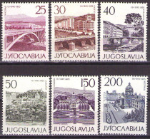 Yugoslavia 1965 - 20th Anniversary Of Liberation - Mi 1106 -1111 - MNH**VF - Nuevos