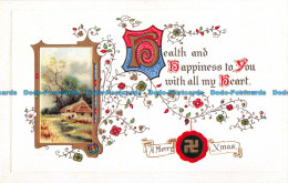 R086096 Health And Happiness To You. Merry Xmas. B. B. London. No. X 16 - Otros & Sin Clasificación