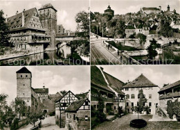 72938984 Nuernberg Blick Vom Hallertor Zur Burg Nuernberg - Nürnberg