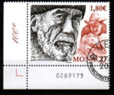 MONACO   -  2006 .  Y&T N° 2546 Oblitéré.  John Huston, Cinéaste - Used Stamps