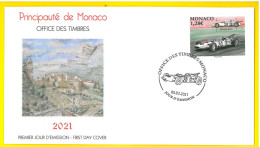 MONACO 2021 Legendary Race Cars Honda RA271 FDC - First Day Cover - FDC