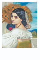 Postcard Art - Pavonia - Frederic Leighton - Size: 15x10 Cm. - Paintings