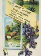 FIORI Vintage Cartolina CPSM #PBZ374.IT - Flores