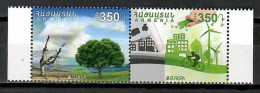 Armenia 2016 / Europa CEPT Think Green Tree MNH Piensa En Verde Árbol Baum / Cu9610  34-15 - 2016