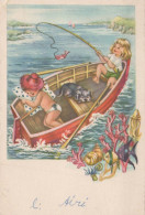 CHILDREN HUMOUR Vintage Postcard CPSM #PBV268.GB - Tarjetas Humorísticas